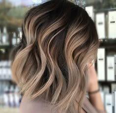 Carmel Blonde Hair Color, Carmel Blonde, Longbob Hair, Ash Beige, Balayage Blonde, Caramel Highlights, Ombré Hair, Front Hair Styles, Hair Styles 2017