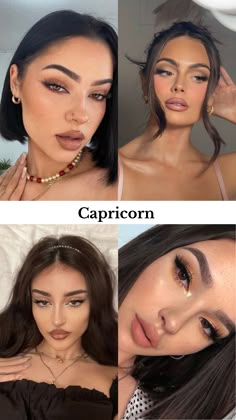 #makeup #makeupinspo #capricorn #zodiacsign Capricorn Makeup Aesthetic, Lilith Capricorn Style, Capricorn In Film, Capricorn Venus Makeup, Capricorn Rising Aesthetic Outfits, Capricorn Rising Makeup, Capricorn Makeup Looks, Capricorn Rising Outfits