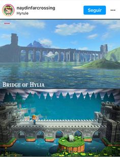 the bridge of hylia in navifracrossing and following it's creator