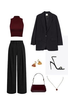 Work Outfits With Dresses, Defacto Outfit, Elegant Modest Outfits, Business Formals, Black Trousers Outfit, Outfit Formal Mujer, Wall To Wall Carpet, Outfits Gorditas, Classy Clothing