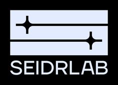 the sedrlab logo is shown in black and white, with an arrow pointing up to