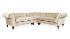 an image of a couch that is in the shape of a sectional