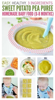 an image of homemade baby food for babies