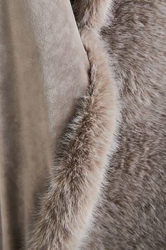 the fur on this coat is very soft