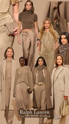 Ralph Lauren Fall 2024, Fashion Trend Fall Winter 2024-2025, Olive Jeans Outfit, Fall Color Trend, Ralph Lauren Fall, Corporate Outfits, Business Casual Outfits For Work, Fall Fashion Trends