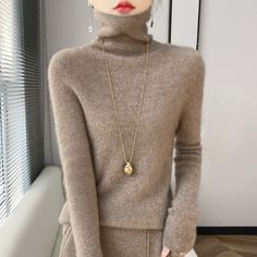 2024 Autumn Winter Cashmere sweater Women Solid Turtleneck Cashmere Sweater Casual Cashmere Sweater Cashmere Sweater Outfit, Summer Dresses Shoes, Velvet Sleeve, Turtleneck Style, Cashmere Sweater Women, Fitted Turtleneck, Sweater Jumpsuit, Sweater Outfit, Autumn 2024