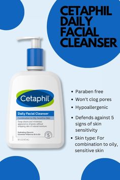 Cetaphil Daily Facial Cleanser Cetaphil Daily Facial Cleanser, Cetaphil Cleanser, Daily Facial Cleanser, Gentle Skin Cleanser, Dream Wedding Ideas Dresses, Makeup Makeover, Face Skin Care, Face Skin