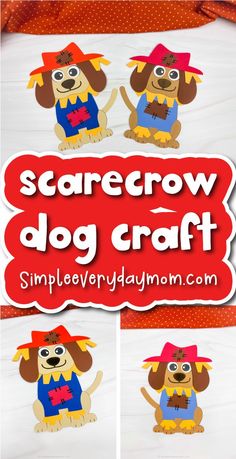 this is an image of a dog craft