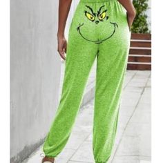 I'm Trying To Find Those Sweatpants Christmas Grinch, Online Fashion Boutique, Cute Fall Outfits, Pants Color, Printed Pants, Christmas Women, Lounge Pants, Long Sleeve Casual, Festival Fashion