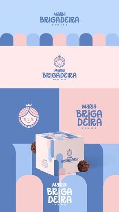 the packaging design for an ice cream