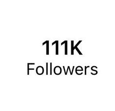 the words 11k followers are in black and white