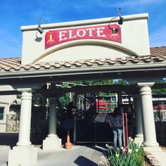 the entrance to elote's restaurant in las vegas