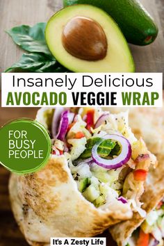 avocado veggie wrap Avocado And Tomato Recipes, Avacodo Wraps Recipes, Avocado Wrap Ideas, Avocado Wrap Vegetarian, Avocado Sandwich Recipes Vegetarian, Avocado Lunch Recipes, Veggie Wrap Recipe, Avocado Wrap Recipes, Wraps Recipes Vegetarian