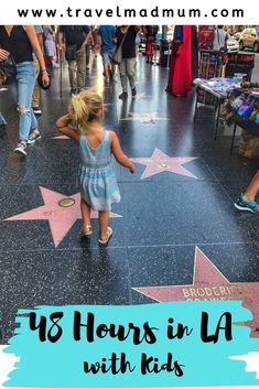 48 Hours in LA with Kids: Here are the best things to do, places to sleep and eat on a short trip to Los Angeles with kids. || Two Days in LA || LA Travel Guide || USA Travel Destinations || Los Angeles, California || Family Travel || #travelmadmum #LA #LosAngeles #familytravel #california #usa #usatravel Los Angeles Day Trips, La With Kids, Los Angeles Itinerary, La Travel Guide, Weekend In Los Angeles, Hollywood Restaurants, Trip To Los Angeles, La Travel, California With Kids