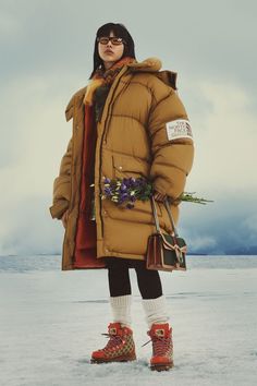 Gucci Collection, Harper's Bazaar, Padded Jacket, Style Outfits, Canada Goose Jackets