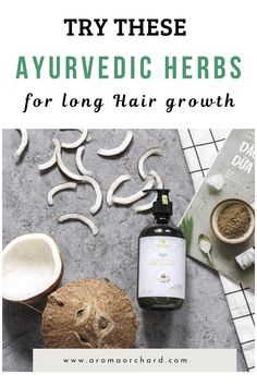 Hair Recipes, Ayurvedic Hair Care, Ayurvedic Hair Oil, Longer Hair Growth, Ayurvedic Recipes, Prevent Hair Fall, Ayurvedic Hair