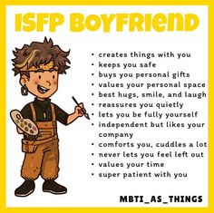 Isfp Boyfriend, Isfp Male, Personality Psychology