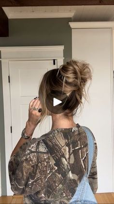 3.2M views · 13K reactions | Messy bun for short-ish hair 🖤
#springhair #hairtutorial | Torie.Bliss | Badger · These Words Diana Hairstyles, Bun For Short Hair, Hair Extension Tips And Tricks, Messy Bun For Short Hair, Easy Updos For Long Hair, Pageant Hair, Easy Hairdos, Short Hair Bun