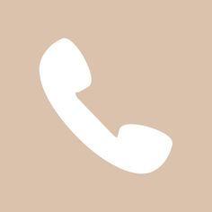 an image of a white phone on a beige background