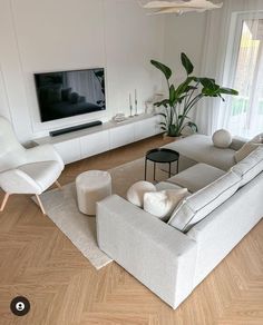 the living room is clean and ready to be used as an entertainment area for entertaining