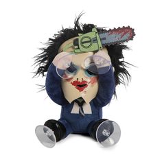 Texas Chainsaw Massacre Pretty Woman Leatherface Plush Window Clinger - Kidrobot Slasher Merch, Woman Mask, Minion Halloween, Childs Play Chucky, Chia Pet, New Year Art, Texas Chainsaw, Michael Myers Halloween, Marvel Deadpool