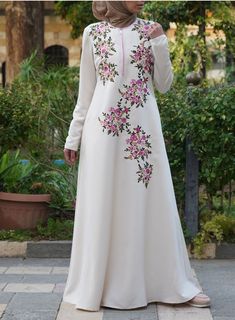 Abayas By Shukr Clothing - Hijab Blog Borkha Design, Abaya Modern Style, House Gown, Hijab Fashion 2016, Congratulations Quotes, Juma Mubarak