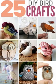 25 diy bird crafts that are easy to make