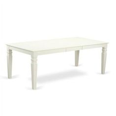 a white table on a white background with no one around it and the top off