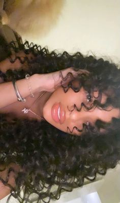 Mixed Curly Hair, Cute Curly Hairstyles, Palaye Royale, Curly Hair Styles Easy, Hairdos For Curly Hair, Curly Hair Inspiration, Curly Girl Hairstyles