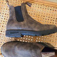 Blundstone High-Top Boots Size Au-7(Mens-8, Woman's 10) In The Color Rustic Brown. Blundstones Run Little Small/Snug( I'm A 9 1/2 , 10 Fits Perfect). Bought In January, Worn 2x Outside On A Trail. Used But Very Good Condition I Realized Im Honestly More Of A Barefoot Walker, Sandle Wearing Person For Sale $180.00 Includes Shipping To Anywhere In The United States. Blundstone High Top Boots, Small Snug, Blundstone Shoes, Lug Boots, High Top Boots, Rustic Brown, Moto Boots, High Top, High Tops