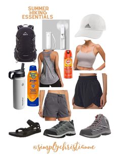 If you're like me and you're hiking a lot more lately, then investing in good hiking gear is key. Check out these Summer Hiking Essentials! Cute Hiking Outfit Summer, Cute Hiking Outfits, Hiking First Aid Kit, Hiking Outfits Summer, Belize Trip, Best Hiking Gear, Hiking Outfit Summer, Road Trip Outfit, Cute Hiking Outfit