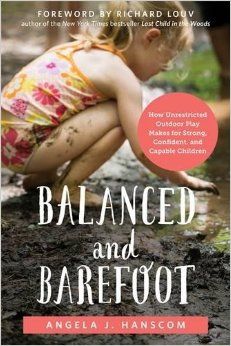 the cover of balanced and barefoot