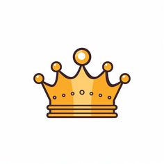 King Crown Clipart in Minimalist Art Style Graphics: High-Res 4K & Vector Crown Illustration Design, Crown Graphic, Crown Illustration King, Crown With Transparent Background, Crown Clipart Black And White, Email Marketing Campaign, Kings Crown, Professional Presentation, Digital Advertising