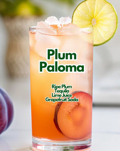 Plum Paloma Paloma Variations, Tequila Recipe, Paloma Cocktail, Jalapeno Margarita, Best Tequila, Grapefruit Soda