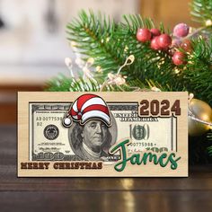 personalized christmas money holders Newborn Congratulations, Cash Holder, Unique Ornaments, Christmas Money Holder, Baby Announcement Cards, Christmas Puzzle, Gift Holders, Christmas Money, Money Holder