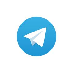 an image of a paper airplane in a blue circle