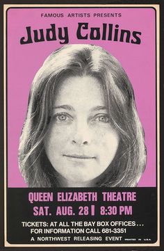 a poster for the upcoming show featuring an image of a woman's face