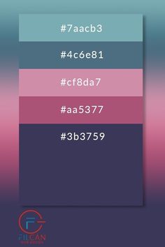 the color scheme for an iphone wallpaper with different colors and font on it, including blue