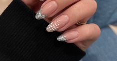 Snowflake Nails Are More Stylish Than Your Typical Holiday Mani