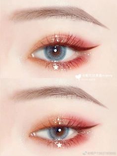 Maquillaje Korean Style, K Pop Makeup, Douyin Makeup, Cute Eye Makeup, Doll Eye Makeup, Make Up Inspiration, Korean Eye Makeup, Eye Makeup Pictures, Ethereal Makeup