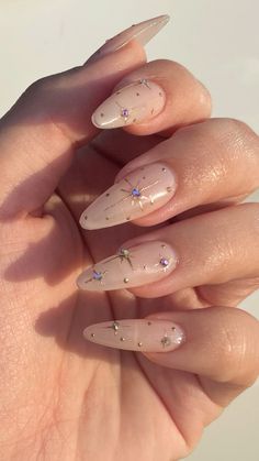 Europe Nails Travel, Jewel Nails, Travel Nails, Vacay Nails, Nyc Nails, Unghie Sfumate, Nail Polish Nail Art, 2024 Nails, Short Coffin