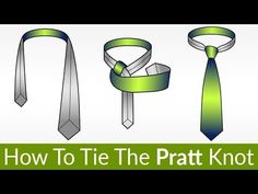 how to tie the patt knot for men's neckties, ties and more