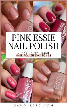 A guide to popular pink Essie nail polish colors with swatches, from sheer pink polishes like Mademoiselle to bright pink like Watermelon and Flying Solo!
-
-
-
-
essie nail polish comparison swatches - best essie pink nail colors - pink nails ideas - essie summer nail polish - essie spring nail polish - pink sheer essie nail polish swatches - essie birthday girl - essie watermelon - essie muchi muchi - essie flying solo - essie mrs always right - essie pillow talk the talk - essie fiji swatch - essie peak show - essie ballet slippers - essie mademoiselle - essie vanity fairest - essie in stitches - essie sugar daddy - bright pink essie nail colors - spring nails ideas - summer nails ideas