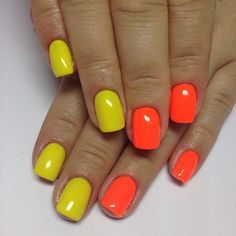 Bright Orange Nails With Design, Chrome Toes, Bright Gel Nails, Jamaica Nails, Acrylic Nail Designs Classy, Pedicure Designs Toenails, Metallic Nail, Acrylic Nails Coffin Pink