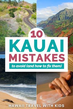 the cover of 10 kauai misstakes to avoid and how to fix them