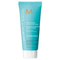 MoroccanOil Weightless Hydrating Mask 
Moroccanoil® Weightless Hydrating Mask is a five-minute hair revival treatment.
What It Does
Hydrates and conditions while dramatically improving hair's texture, elasticity, shine and manageability. This high-performance formula is rich and creamy, yet lightweight. Nourishing Hair Mask, Tinted Eyebrow Gel, Deep Conditioning Hair Mask, Anti Frizz Hair, Conditioning Hair Mask, Best Hair Mask, Deep Conditioning Hair, Eyebrow Serum, Mask Hair