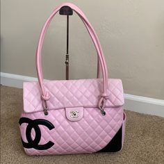 Reposhing This Item I Purchased From @Nelly1211. Loved It, But Ready To Rotate For Something New. Questions? Leave A Comment Below! Chanel Luggage, Pink Chanel Bag, Purse Collection, Chanel Cambon, Day Makeup Looks, Luxury Bags Collection, Pink Chanel, Luxury Purses, Pretty Bags