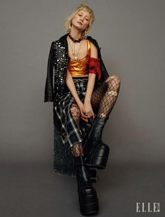 Cute Edgy Outfits, Punk Chic, Rocker Girl, Fashion Media, Alt Fashion