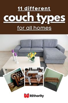 couch types for all homes cover