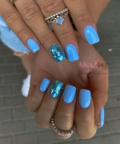 Glitter Nails Ombre, Acrylic Nails Cute, Country Acrylic Nails, Ombre Acrylic, Purple Glitter Nails, Black Nails With Glitter, Blue Glitter Nails, Nails Ombre, Nails Purple